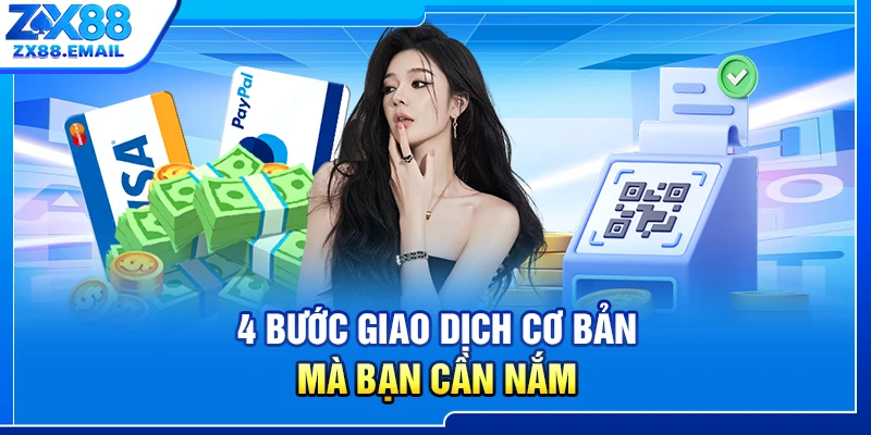 4 bước giao dịch cơ bản mà bạn cần nắm