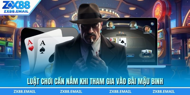 Luật chơi cần nắm khi tham gia vào bài Mậu Binh