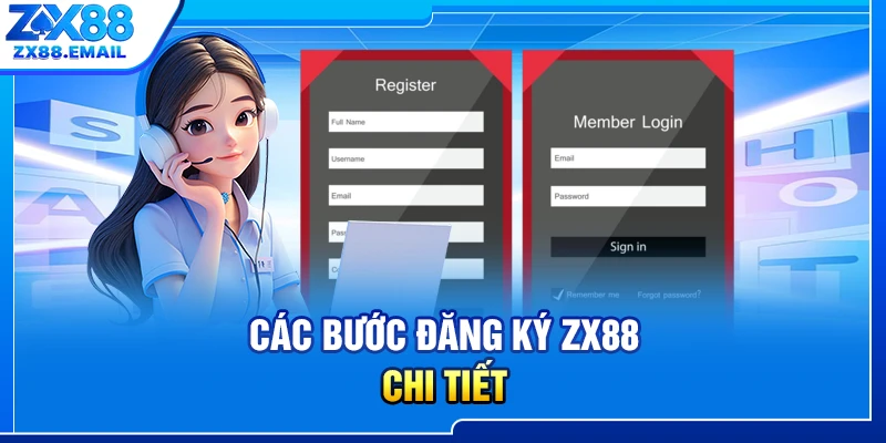 Các bước đăng ký ZX88 chi tiết