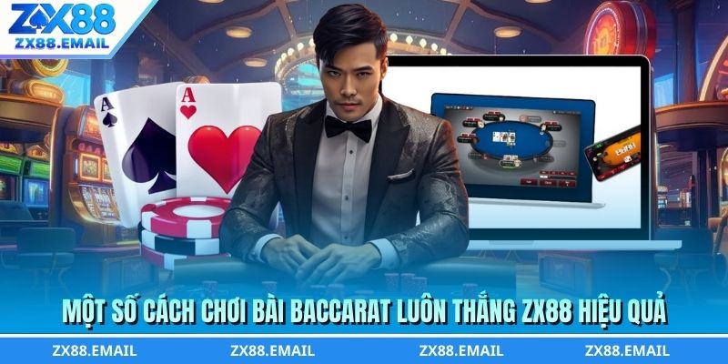 Một số cách chơi bài Baccarat luôn thắng ở ZX88 hiệu quả
