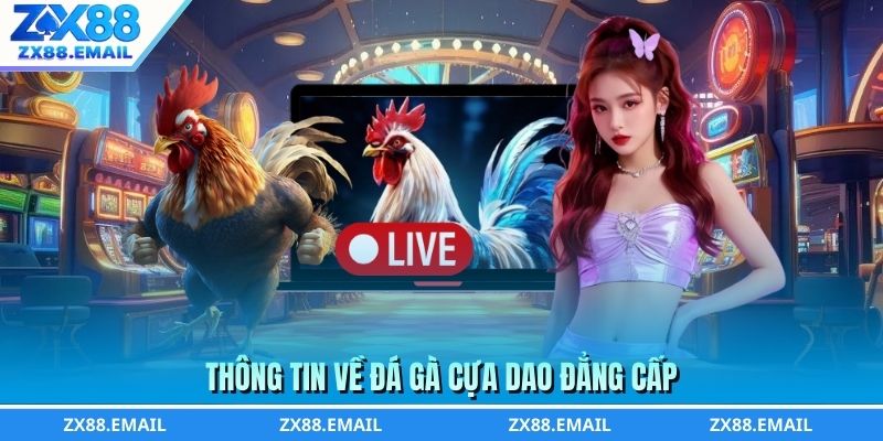 Thông tin về đá gà cựa dao đẳng cấp