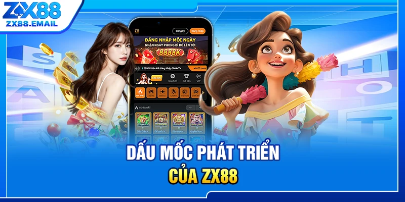 Dấu mốc phát triển của ZX88