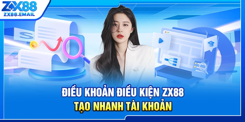 Điều khoản điều kiện ZX88 tạo nhanh tài khoản